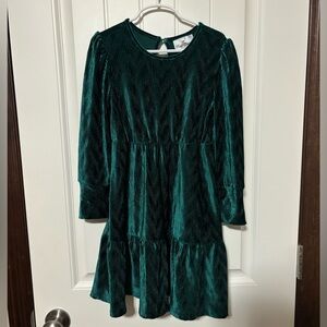 Girls Rare Editions Velvet Dress